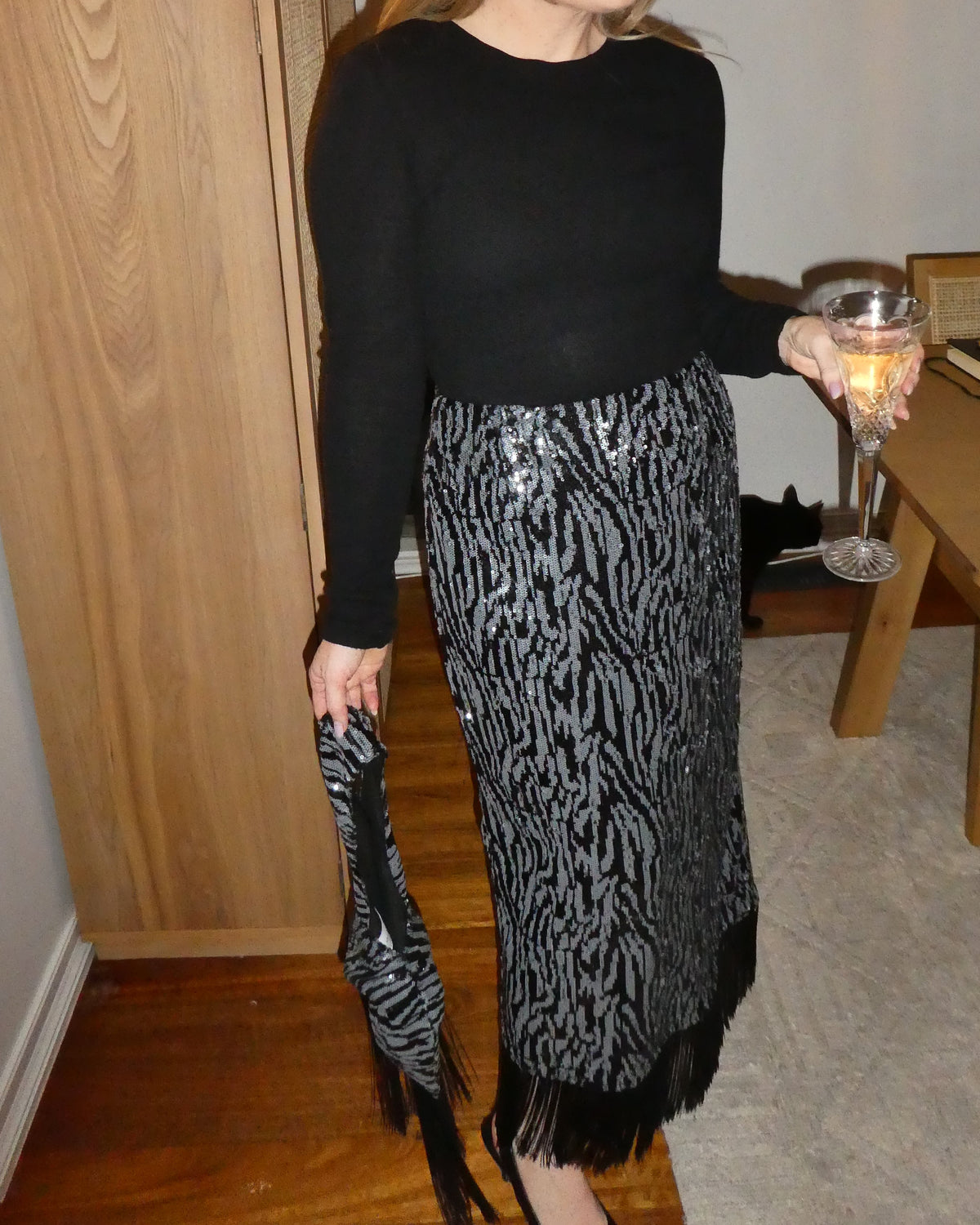 Zebra Skirt