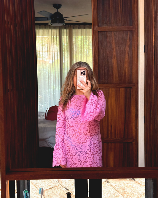 Hibiscus Lace Dress 2.0