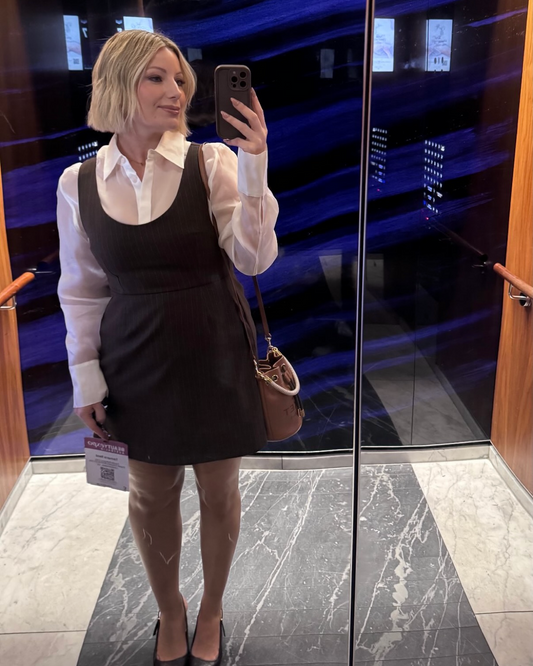 The Tailored Mini Dress