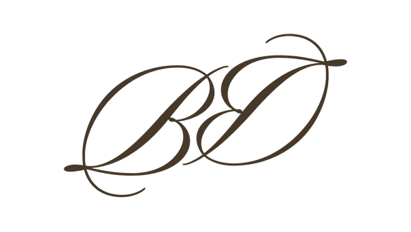 Decorative monogram with intertwined letters on a white background
